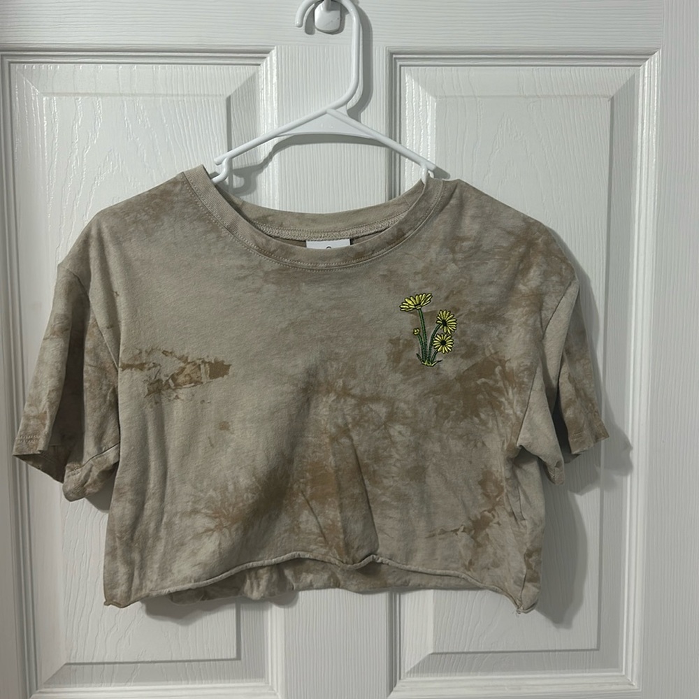 Cropped tee